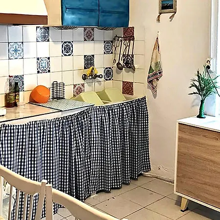 公寓 Piso Rustico Con Patio Cerca Del Puerto