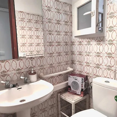 公寓 Piso Rustico Con Patio Cerca Del Puerto